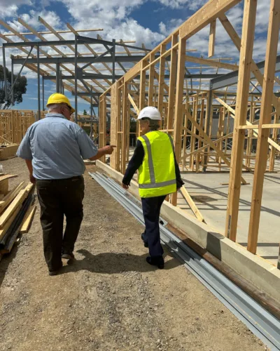 Her Excellency inspects the new Aboriginal Health Centre in Murray Bridge