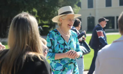 Her Excellency at Open Day